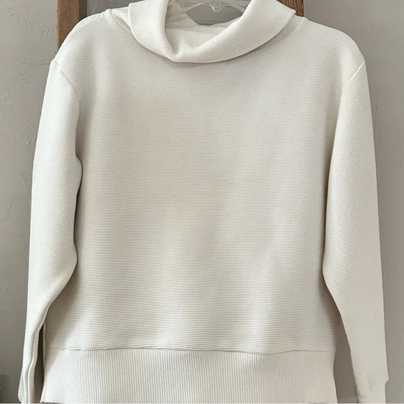 Varley Cream Cowl Neck Sweater - Picture 1 of 10